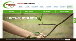 Desktop Screenshot of bourgognerecyclage.com